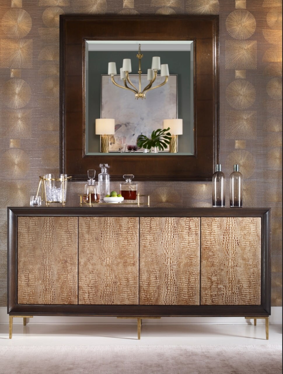 Juniper Hill — Bar and Credenza Design